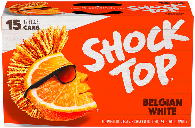 Shock Top Belgian White 2x 15 Pack (12 oz Cans)