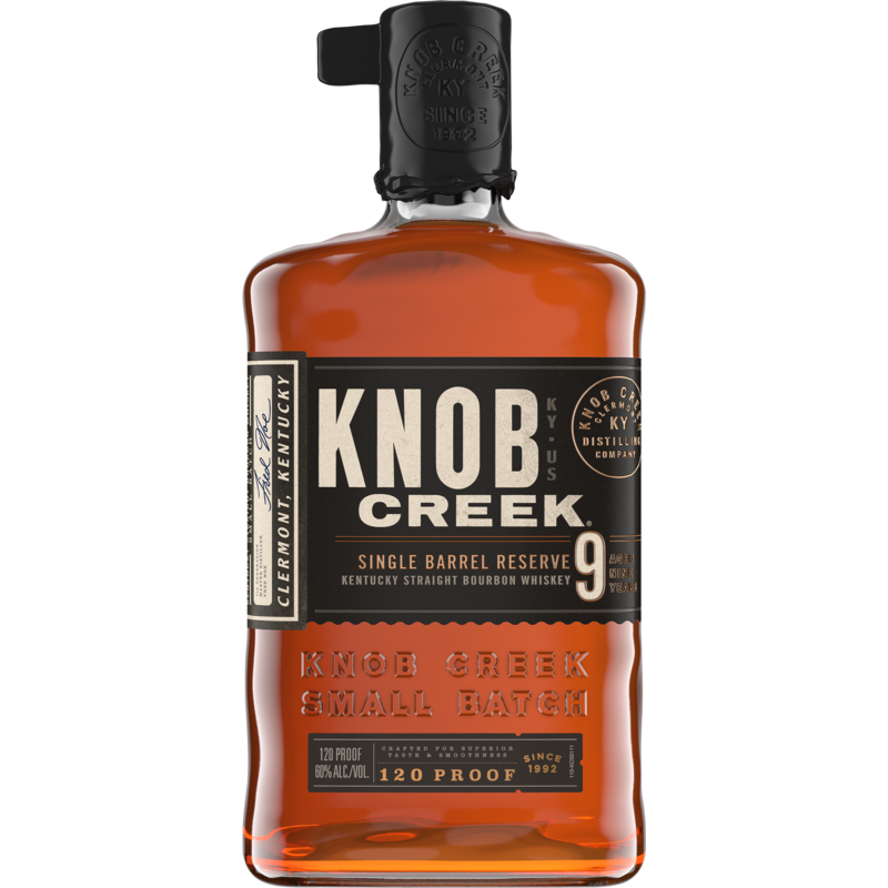 Knob Creek® 9 Year Old Single Barrel Reserve 750ml