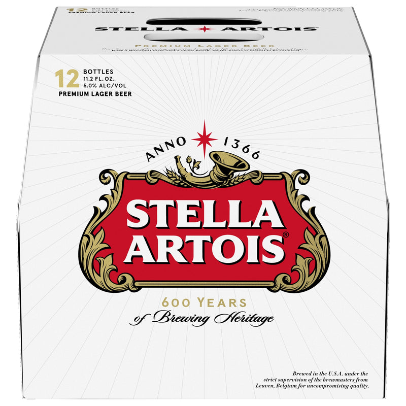Stella Artois 2x 12 Pack (11.2 oz Bottles)