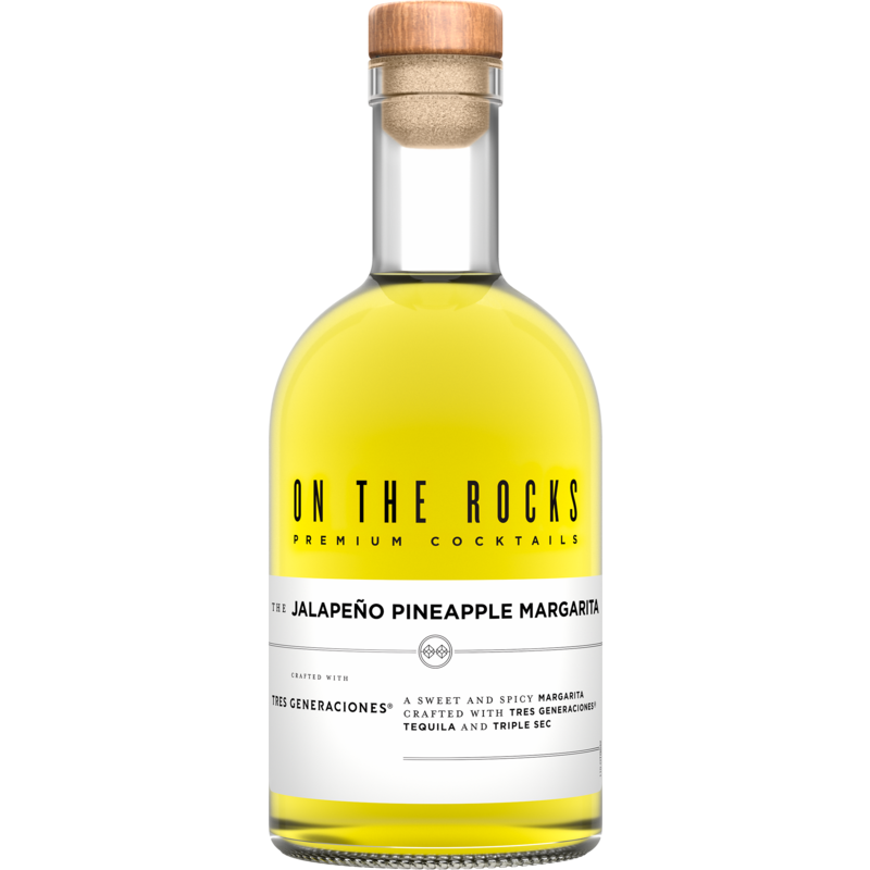 On The Rocks The Jalapeño Pineapple Margarita 375ml