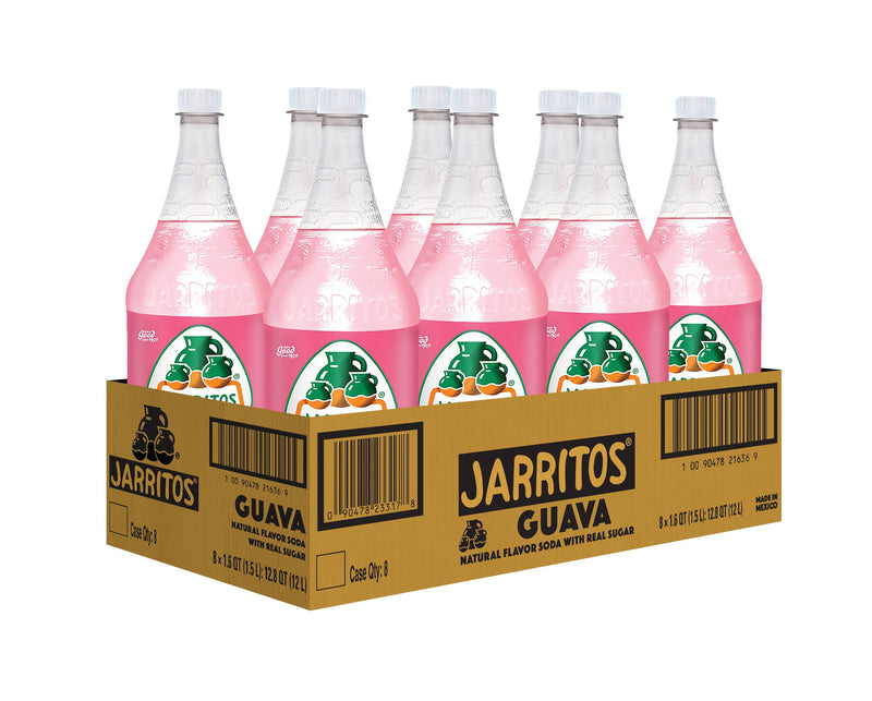 Jarritos Guava 8 Pack (1.5 L Bottles)