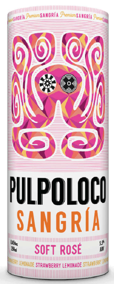 Pulpoloco Soft Rose Sangria 3x 4 Pack (250 ml Cans)