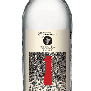 123 Organic Blanco (Uno) Teqila
