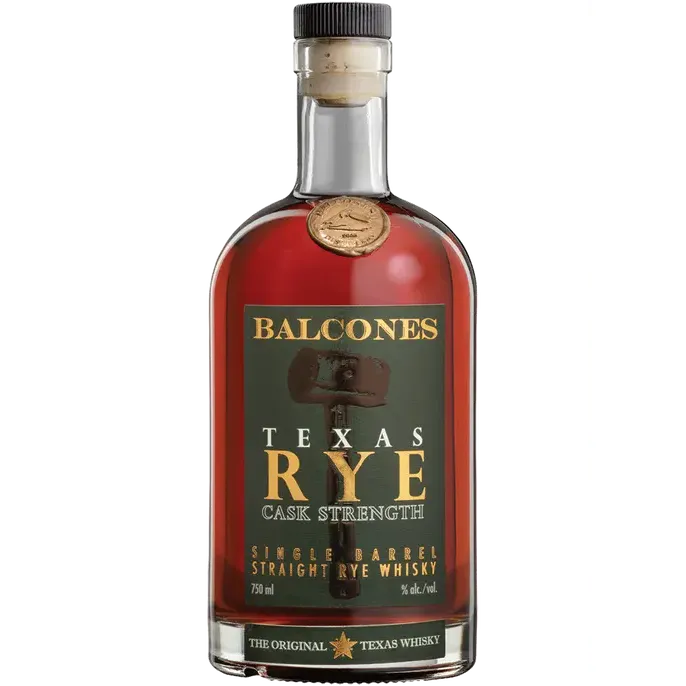 Balcones Texas Rye Cask Strength 750ml