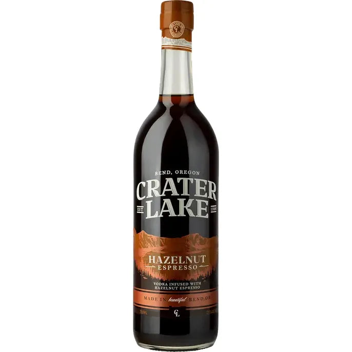 Crater Lake Hazelnut Espresso Vodka 750ml