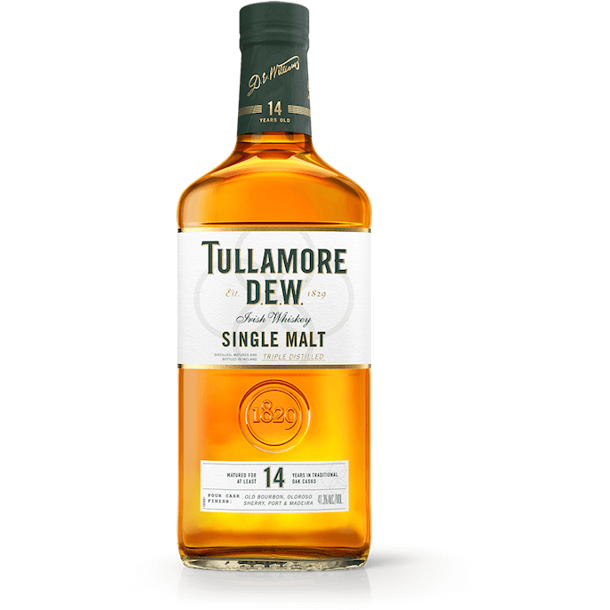 Tullamore D.E.W. 14 Year Old Single Malt Irish Whiskey 750ml