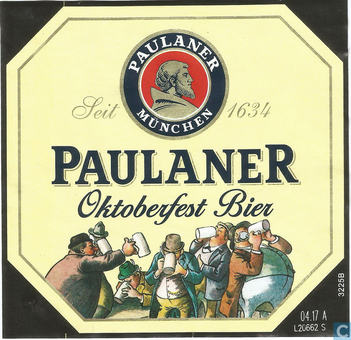 PAULANER OKTOBERFEST BIER 6/4PK CANS 16.9 oz (24) ***PREORDER FOR 8/10/24