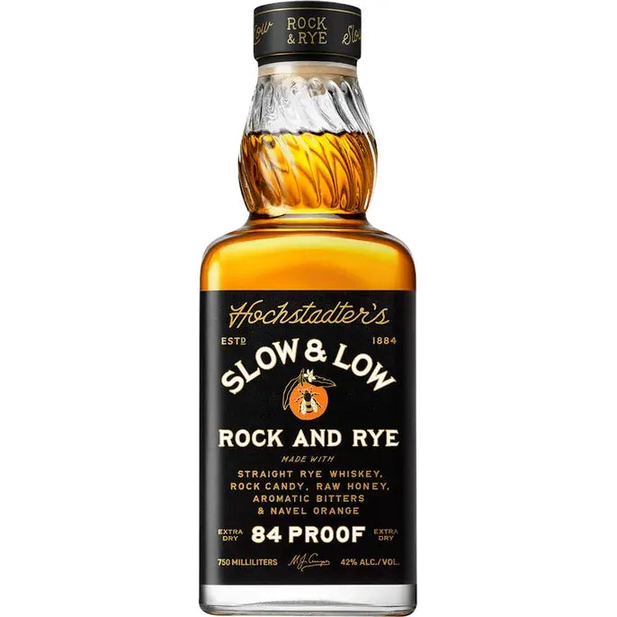 Slow & Low Rock And Rye Whiskey 750ml