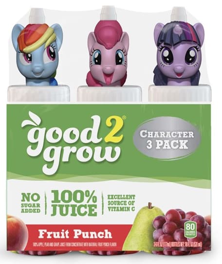 good2grow 100% Fruit Fruit Punch 4x 3 Pack (6 oz Bottles)