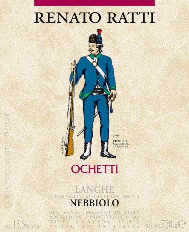 RENATO RATTI NEBBIOLO LANGHE OCHETTI 2021 750 mL