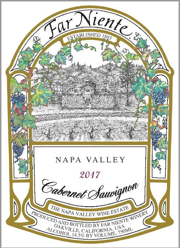 FAR NIENTE CABERNET SAUVIGNON NAPA VALLEY 2020 750 mL