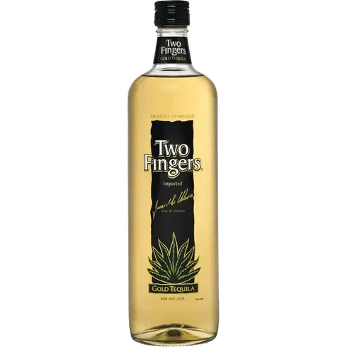 Two Fingers Tequila Gold 750ml