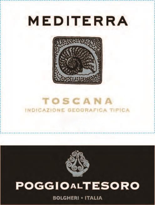 POGGIO AL TESORO MEDITERRA TOSCANA 2021 750 mL