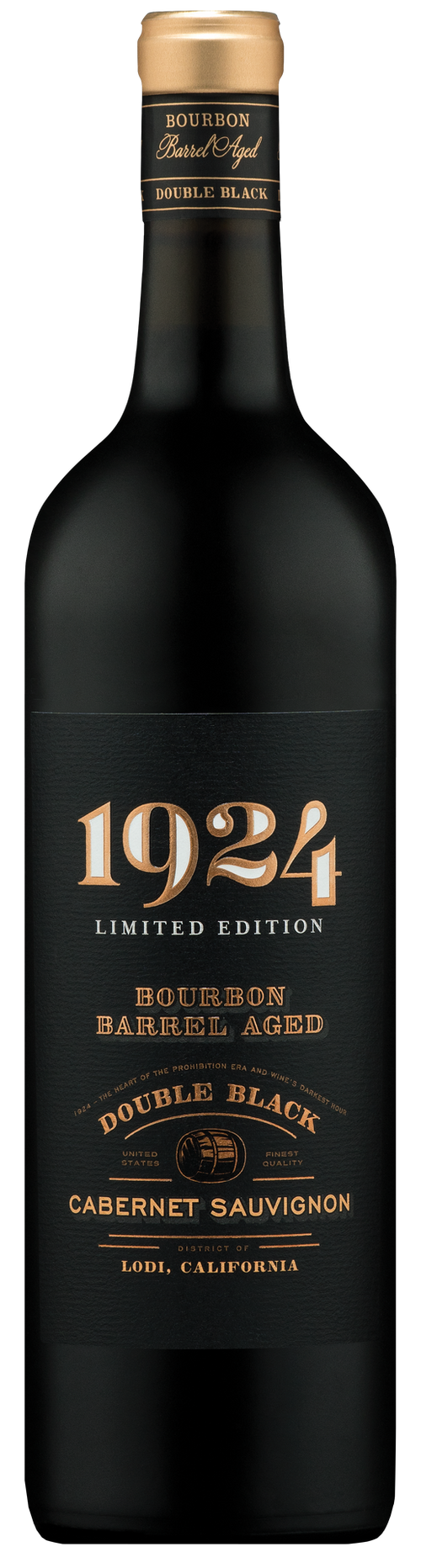 Buy 1924 Cabernet Sauvignon Double Black Bourbon Barrel 750ML Online -Craft City