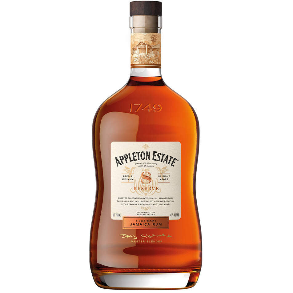 Appleton Estate 8 Year Old Reserve Jamaica Rum 750ml