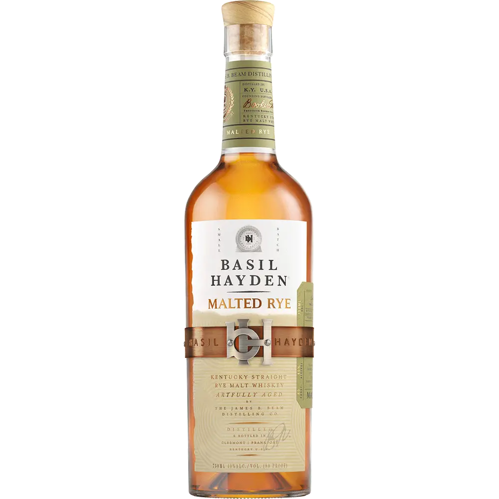 Basil Hayden Malted Rye Whiskey 750ml