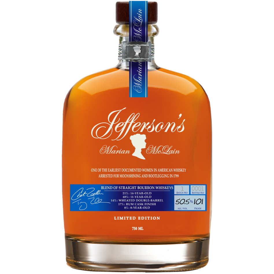 Jefferson's Marian McLain Bourbon 750ml