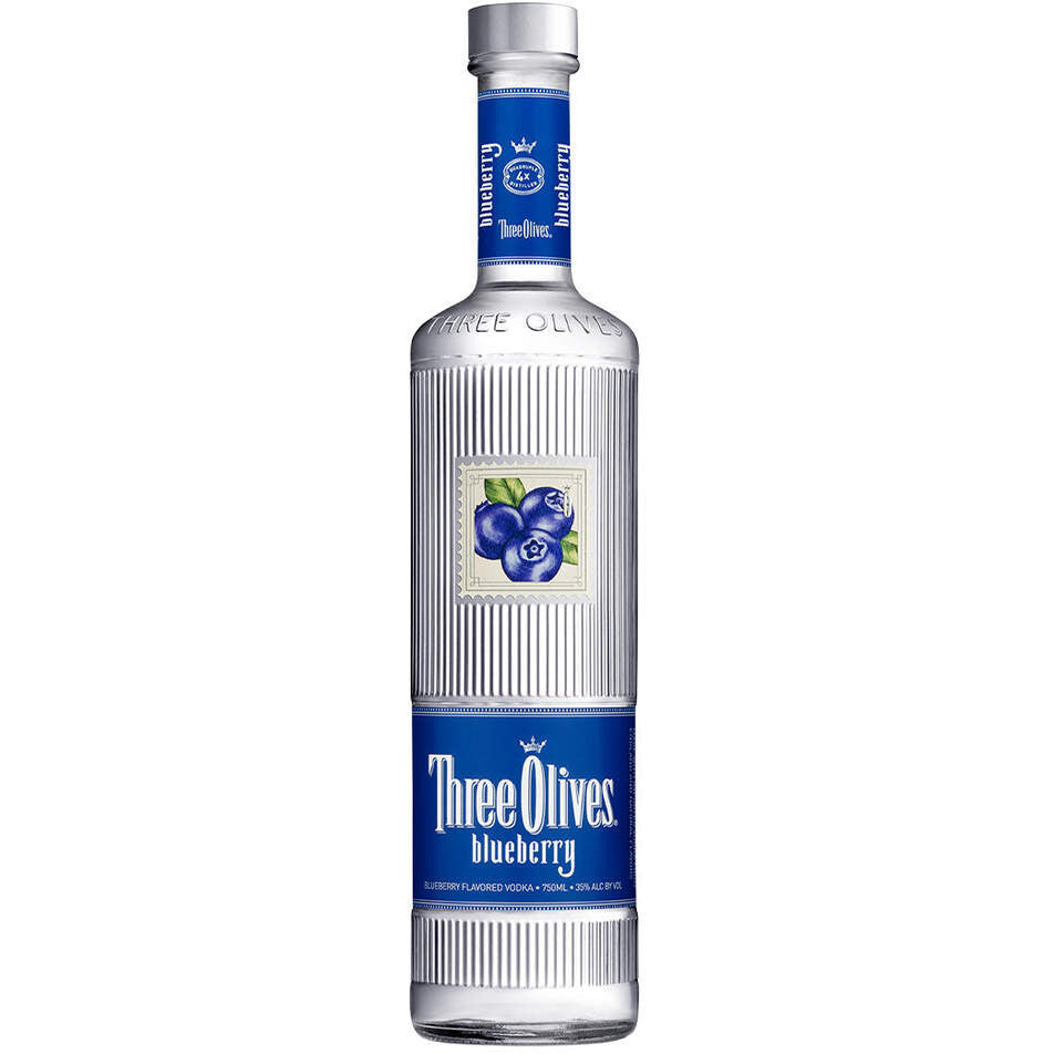 Three Olives® Blueberry Vodka 750ml