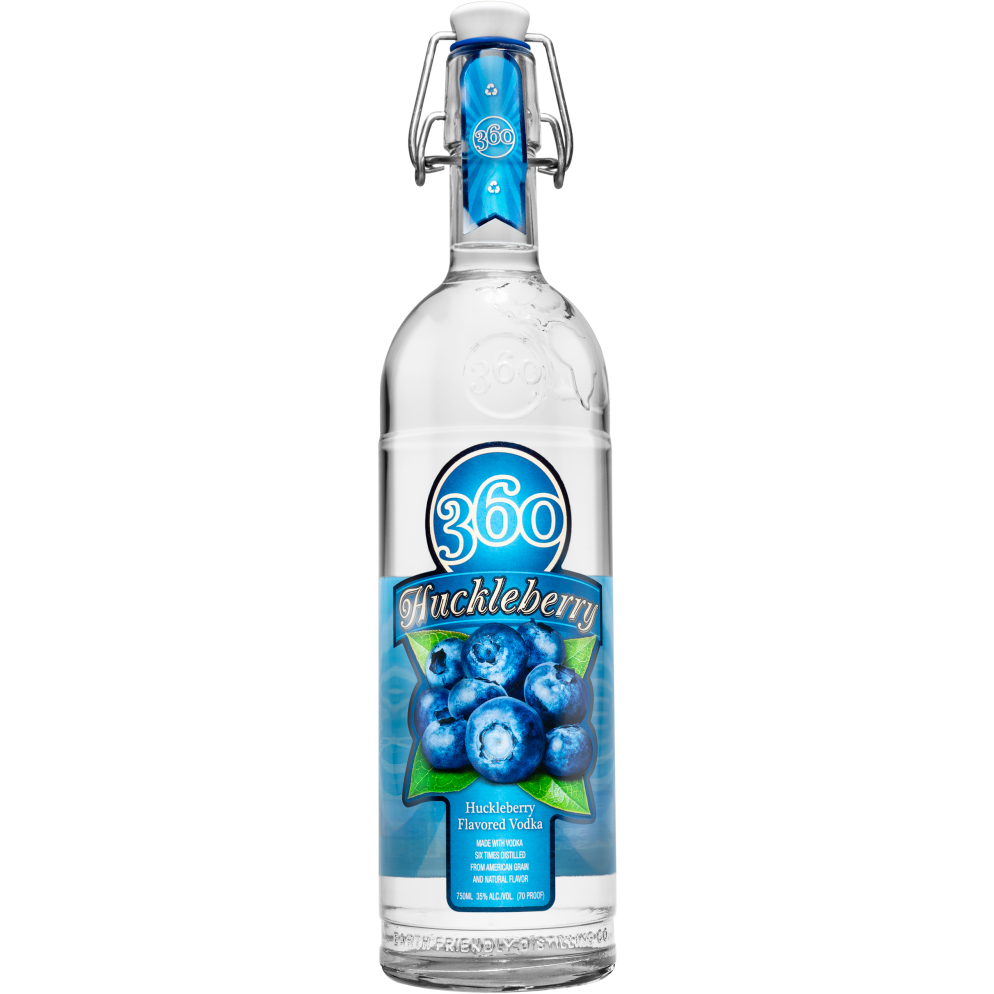 360 Huckleberry Vodka 750ml