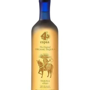 Buy 4 Copas Organic Anejo Tequila Online -Craft City