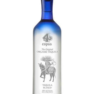 Buy 4 Copas Organic Blanco Tequila Online -Craft City