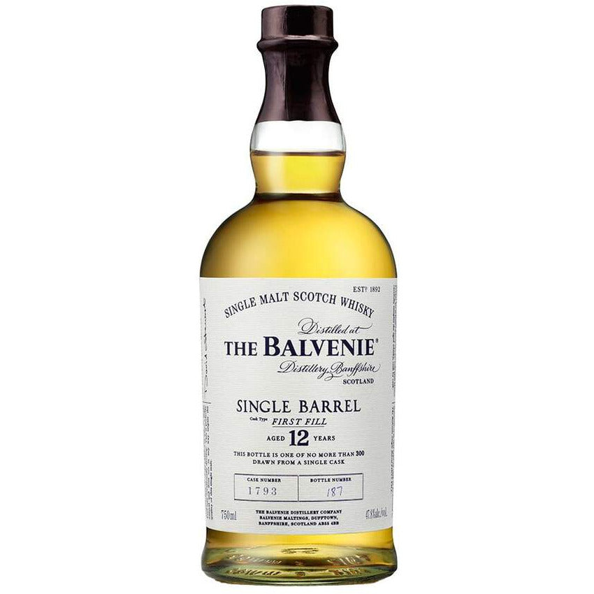 The Balvenie 12 Year Old Single Barrel First Fill 750ml