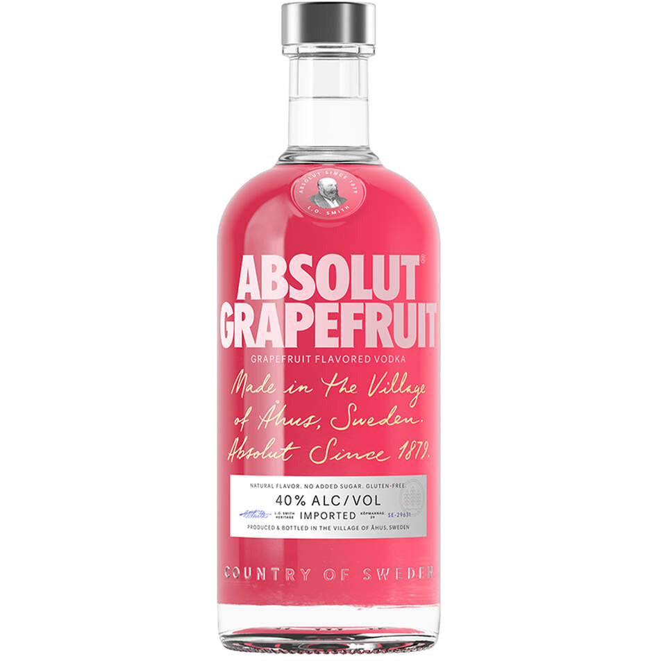 Absolut Grapefruit Vodka 750ml