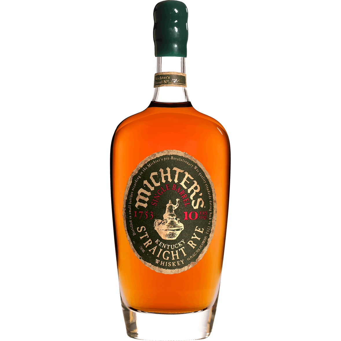 Michter's 10 Year Old Single Barrel Rye Whiskey - The Whiskey Haus