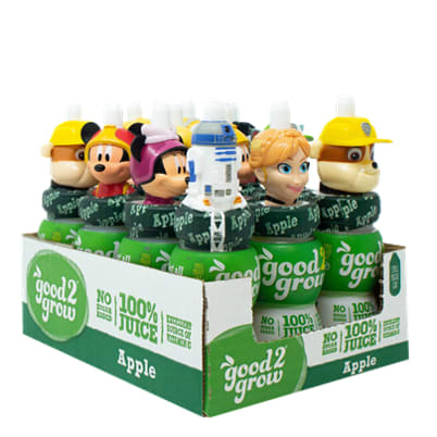 good2grow 100% Fruit Apple 12 Pack (6 oz Bottles)