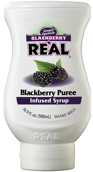 Real Blackberry Puree Infused Syrup