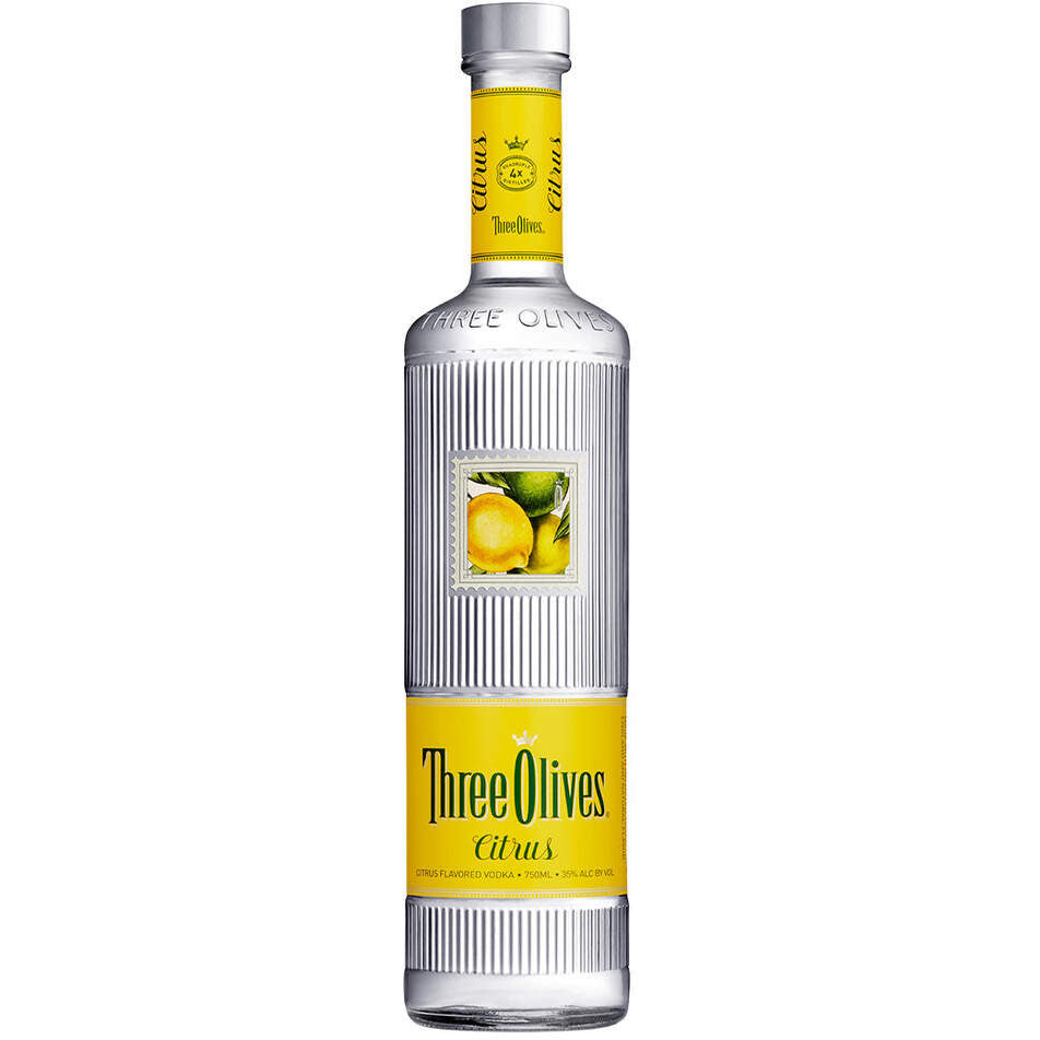 Three Olives® Citrus Vodka 750ml