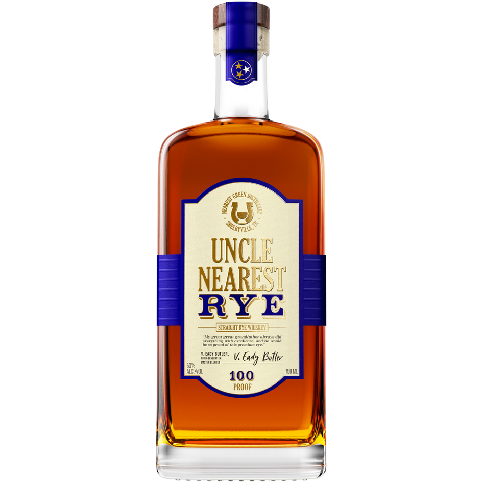 Uncle Nearest Straight Rye Whiskey 750ml