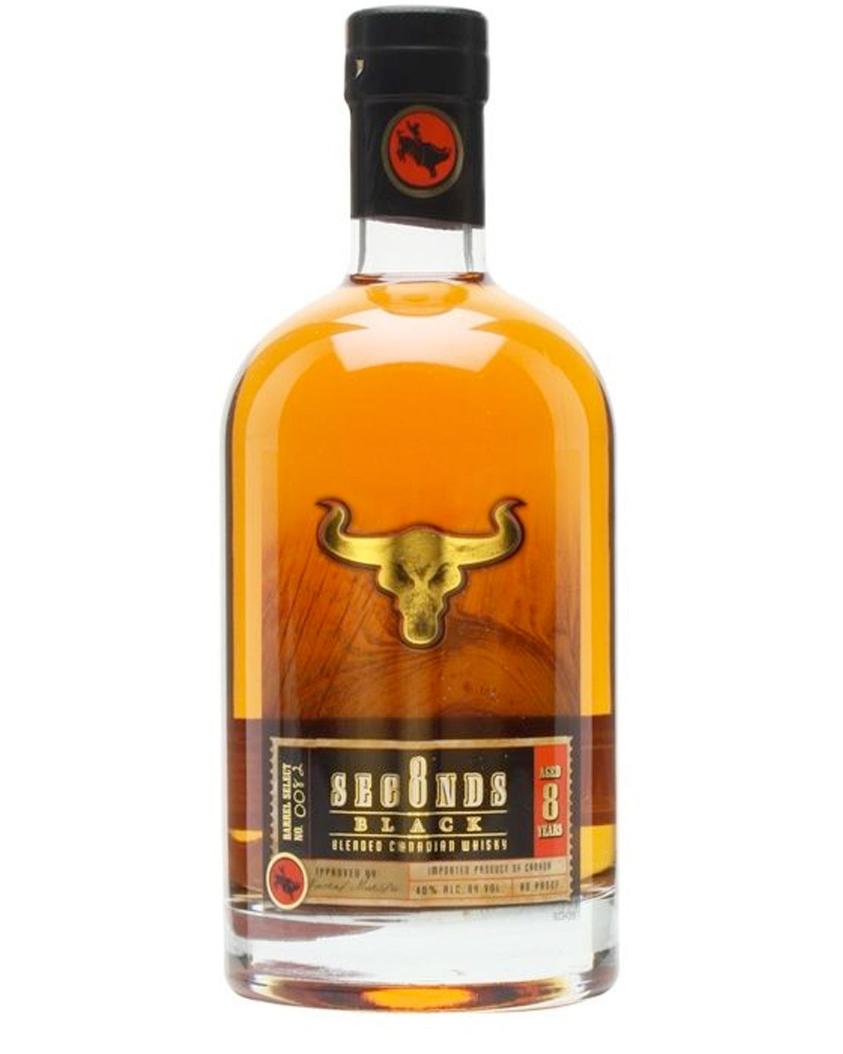 Buy 8 Seconds Black 8 Year Canadian Whiskey Online -Craft City