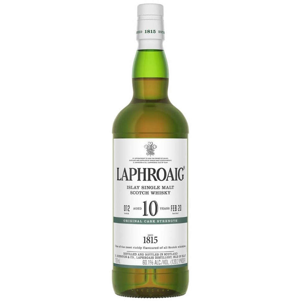 Laphroaig® 10 Year Old Cask Strength Scotch Whisky 750ml