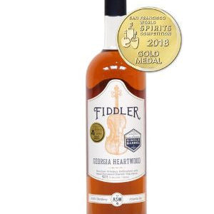 ASW Distillery Fiddler Georgia Heartwood Bourbon Whiskey
