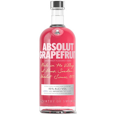 Buy Absolut Grapefruit Flavored Vodka 80 1L Online -Craft City