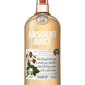 Buy Absolut Juice Strawberry Vodka Online -Craft City