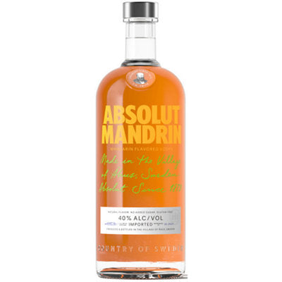Buy Absolut Orange Flavored Vodka Mandrin 80 1L Online -Craft City