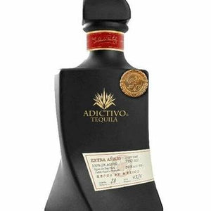 Buy Adictivo Ceramic Black Extra Anejo Tequila Online -Craft City