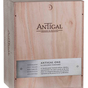 Buy Antigal Malbec One La Dolores Vineyard Tupungato 2019 Wood Box 750ML Online -Craft City