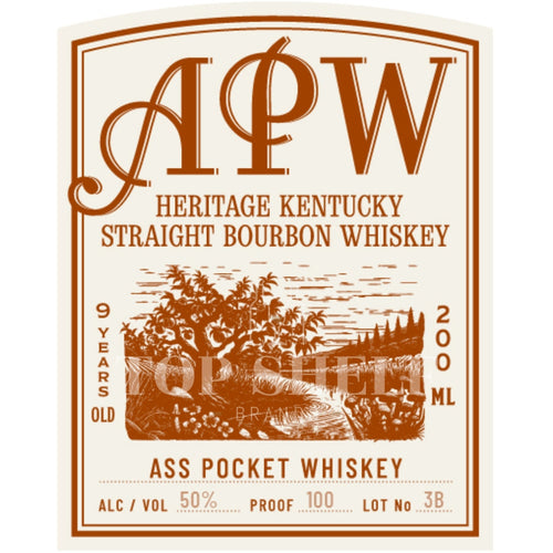 Buy Ass Pocket 9 Year Old Bourbon Online -Craft City