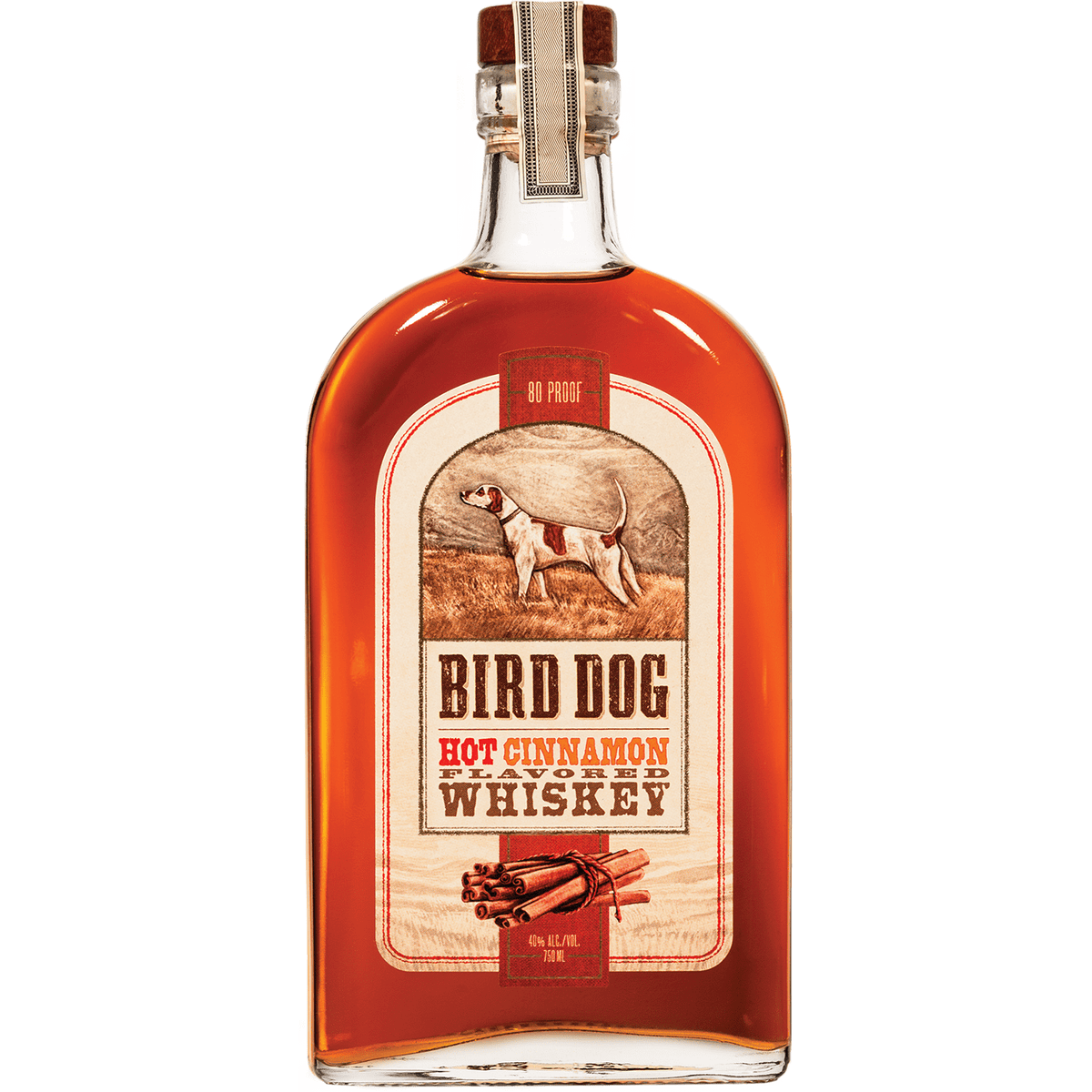 Bird Dog Hot Cinnamon Flavored Whiskey 750ml