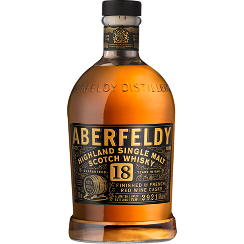 Aberfeldy 18 Year Old French Red Wine Cask Finish Scotch Whisky 750ml