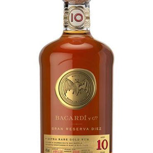 Buy Bacardi Gran Reserva Diez Rum Online -Craft City