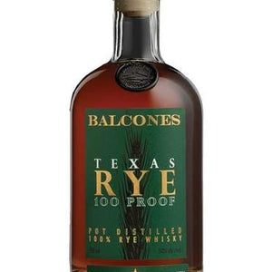 Buy Balcones Texas Rye Whisky Online -Craft City