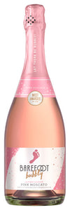 barefoot bubbly california pink moscato 750ml