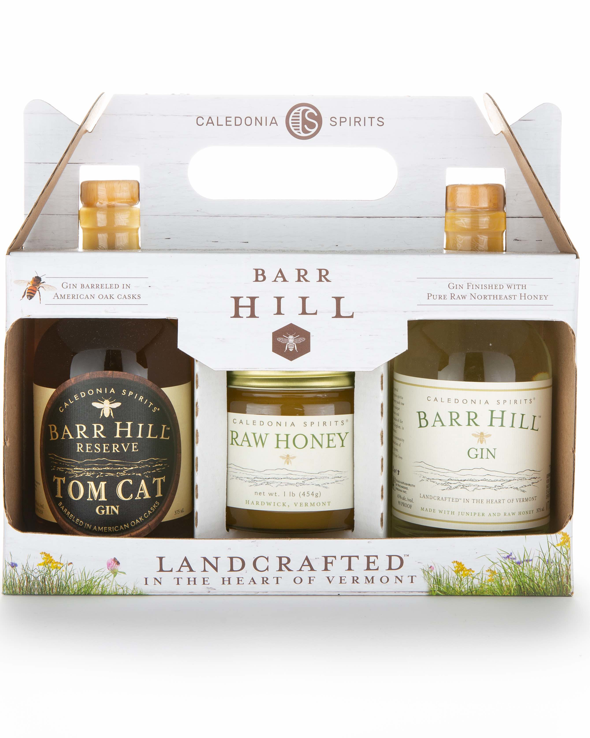 Buy Barr Hill Gin/Tom Cat/Honey Bear 6/2PKS 375ML Online -Craft City