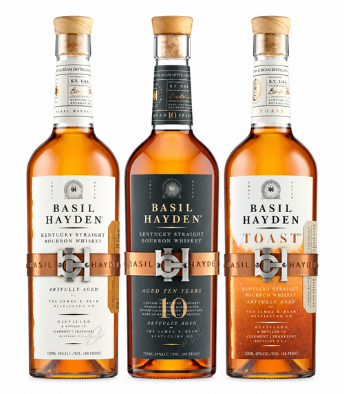 Buy Basil Hayden Bourbon, 10 Year & Toast 3PK Bundle Online -Craft City