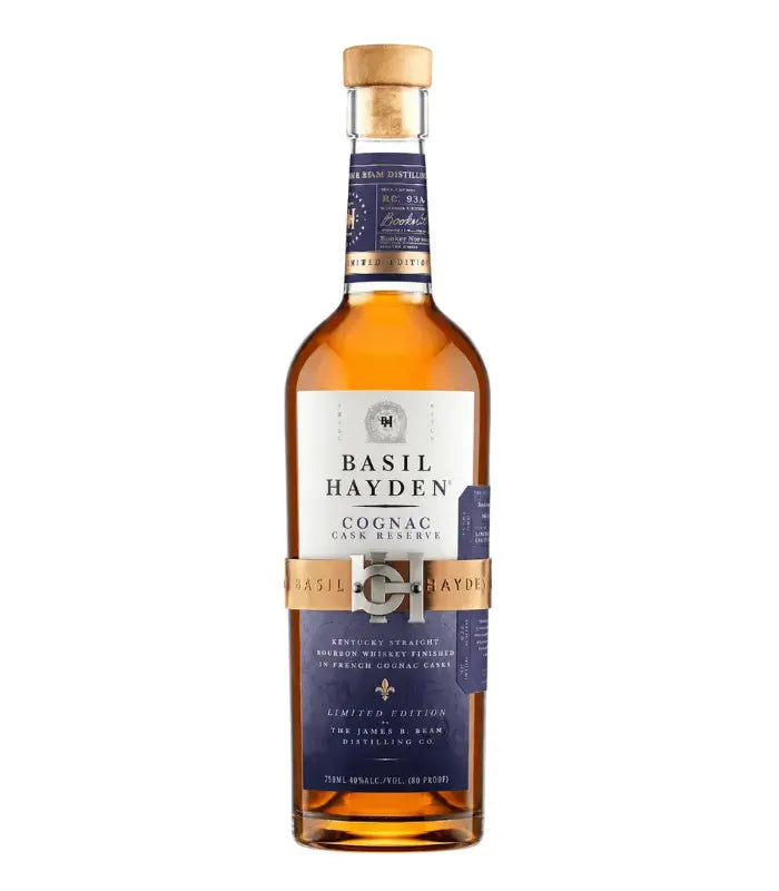 Basil Hayden Cognac Cask Reserve Bourbon Whiskey 750ml bottle