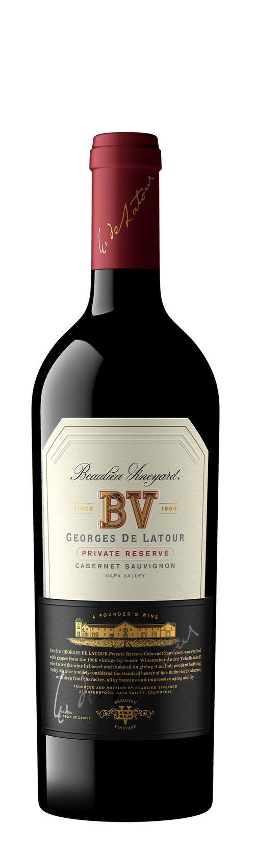 Buy Beaulieu Vineyard Cabernet Sauvignon Latour Private Reserve 18 750ML Online -Craft City